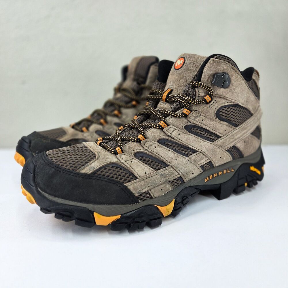 Merrell Moab 2 Vent Mid Walnut Brown Hiking Boots J06045 Sz 11.5